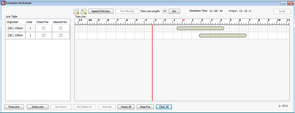 Δ Image VBS2Fires_4i: Fire Schedule Worksheet