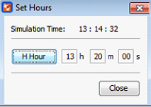 Δ Image VBS2Fires_4h: Set Hours window